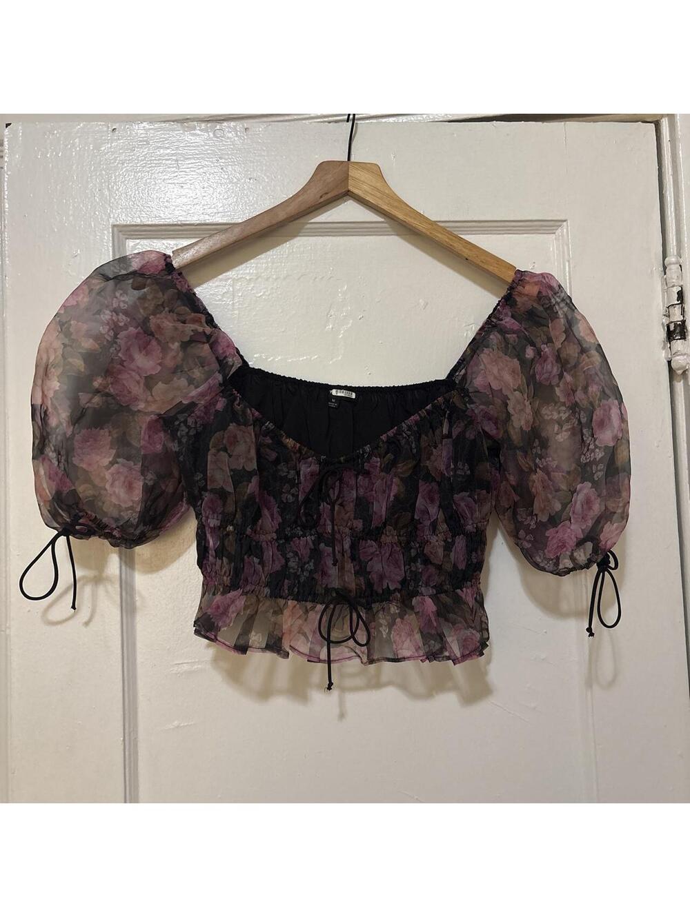 For Love and Lemons Women's Multi and Black Blous